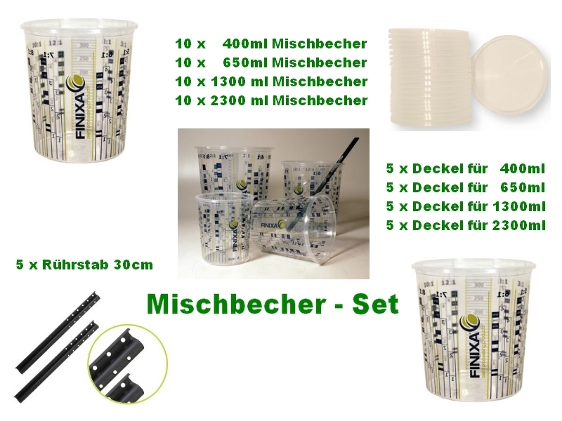 Mischbecher-Set