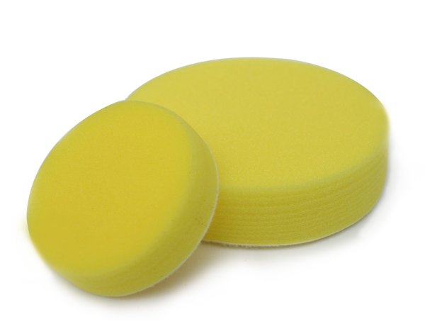 Schaumstoff-Polierpad 75mm gelb