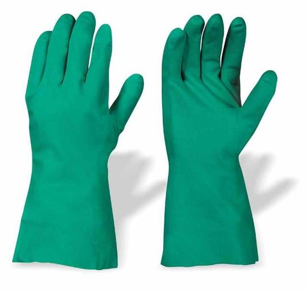 Nitril Handschuhe grün Paar